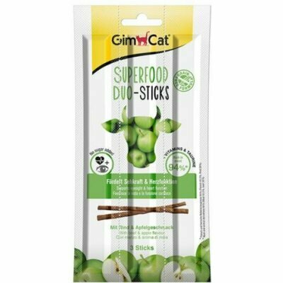 Gimcat Superfood Duo-sticks hovädzie a jablko 3ks