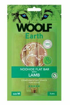 Woolf pochúťka Earth NOOHIDE M Lamb 90g