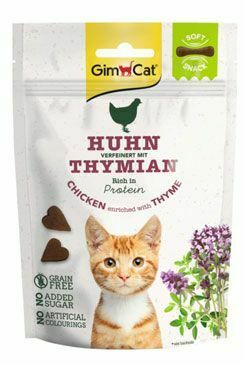 Gimcat Soft Snacks kuracie mäso s tymiánom 60g