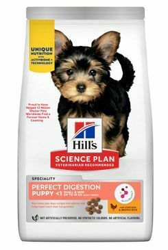 Hill's Can. SP+AB PftDig Puppy Sm&Mini Chic Rice 1,5kg