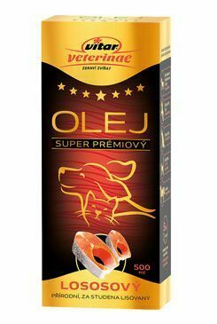 VITAR Veterinae Lososový olej 500ml