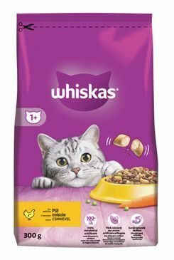 Whiskas Dry s kuracím mäsom 300g