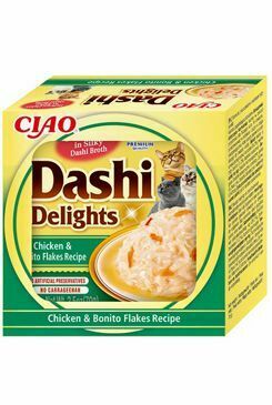 Churu Cat CIAO Dashi kuracie mäso a vločky z tuniaka. 70g