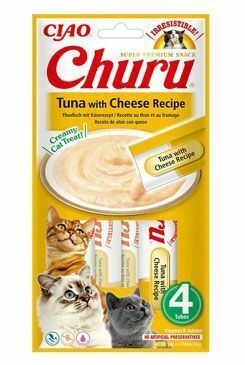 Churu Cat Recept na tuniaka so syrom 4x14g