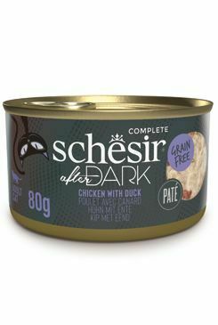 Schesir Cat Cons. After Dark Paté Chicken/Kachna 80g