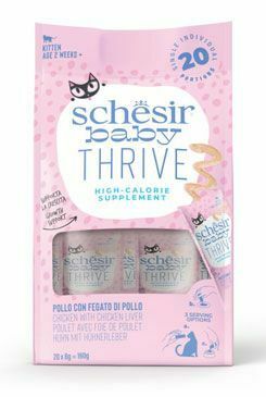 Schesir Cat Kitten Thrive Sachet Chicken 20x8g