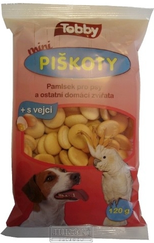 Piškóty TOBBY pre psov MINI 120g