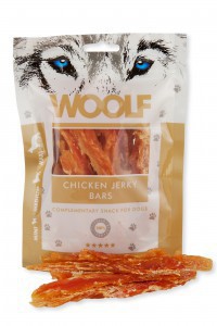 WOOLF pochúťka chicken bars 100g