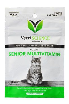 VetriScience Nu-Cat Senior potr.doplnok st.mačky 37,5g