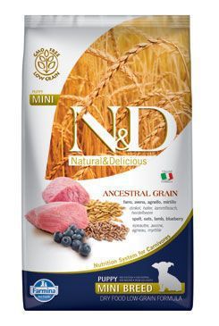 N&D LG DOG Puppy Mini Lamb & Blueberry 7kg