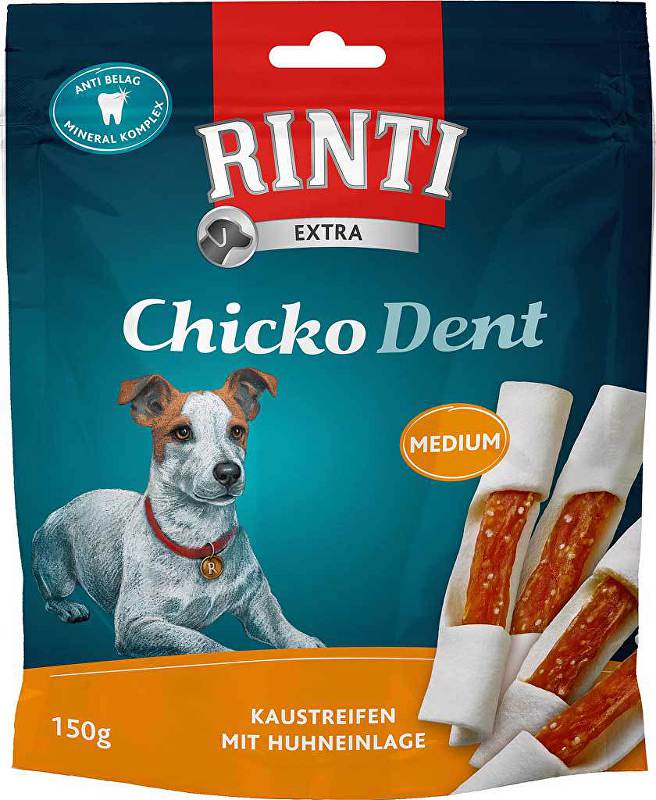 Rinti Dog Chicko Dent Medium Chicken 150g