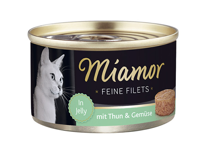 Miamor Cat Filet tuniak v konzerve+zelenina100g