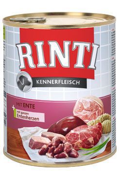 Rinti Dog konzerva Kennerfleisch kačacie srdce 800g