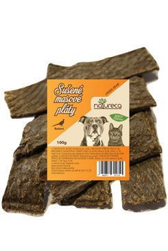 NATURECA pochúťka Mäsové taniere - Bažant, 100%mäso 100g