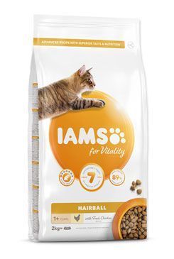 Iams Cat Adult Hairball Chicken 10kg