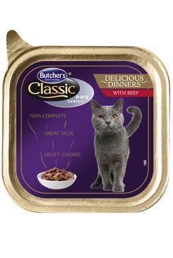 Butcher's Cat Pro Series Del.Dinner beef tub 85g