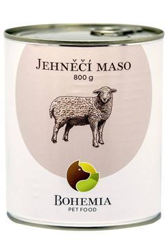 BOHEMIA Jahňacie mäso vo vlastnej šťave 800g