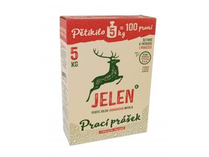 Čistiaci prostriedok Jelení mydlo v prášku 5kg BOX