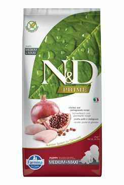 N&D PRIME DOG Puppy M/L Chicken & Pomegranate 12kg