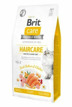 Brit Care Cat GF Haircare Healthy&Shiny Coat 7kg