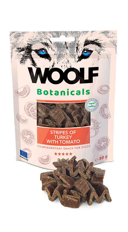 WOOLF Botanicals pochúťka Turkey 80g