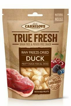 Carnilove Raw freeze-dried Duck with red fruits 40g