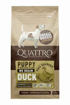 QUATTRO Dog Dry SB Puppy/Mother Duck 1,5kg