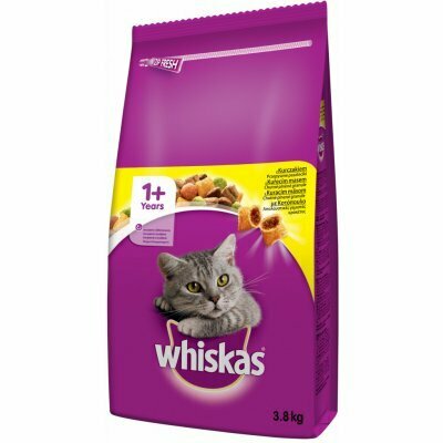 Whiskas Dry s kuracím mäsom 3,8kg