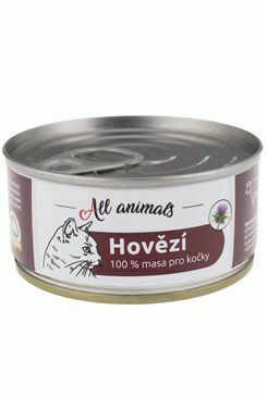 Všetky zvieratá CAT mleté hovädzie mäso 100g