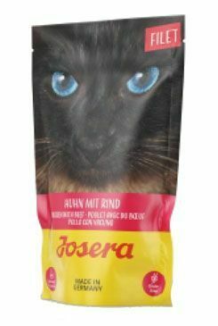 Josera Cat Super Premium Filet caps. chick.& beef 70g