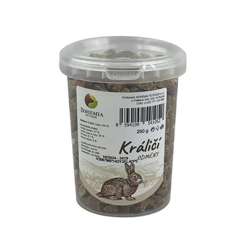 BOHEMIA Králičie odmeny 250g