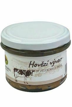 BOHEMIA Hovädzí vývar so zeleninou v paste 180g