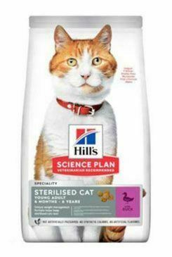 Hill's Fel.SP Adult Sterilised Cat Duck 10kg