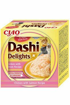 Churu Cat CIAO Dashi kuracie mäso s lososom 70g