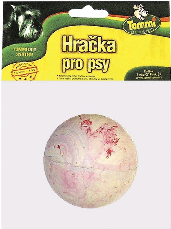 Hračka pre psov Lopta z tvrdej gumy 6 cm č. 2