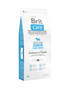 Brit Care Dog Grain-free Junior LB Salmon & Potato12kg