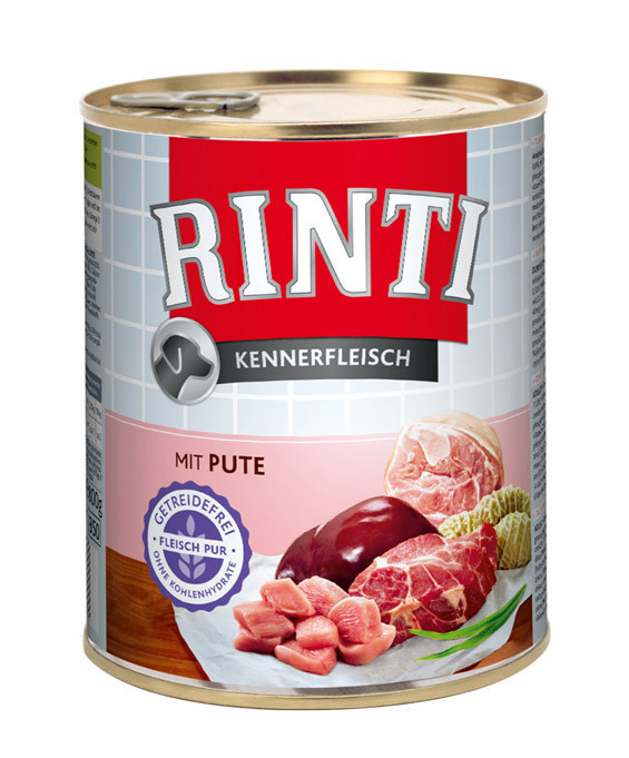 Rinti Dog morčacia konzerva 800g