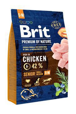 Brit Premium Dog by Nature Senior S+M 3kg