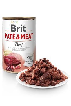 Brit Dog Cons Paté & Meat Beef 800g