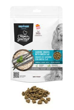 Tapas Gourmet Snack pre psa Sardinky s Omega3,6 190g