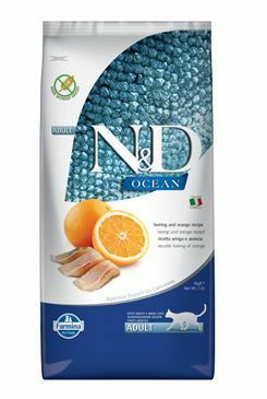 N&D OCEAN CAT GF Adult Herring & Orange 10kg