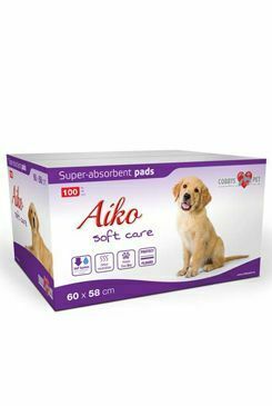 Absorpčná podložka pre psov Aiko Soft Care 60x58cm 100ks