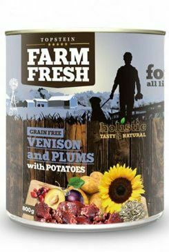 Farm Fresh Dog Venision&Plums+Potatoes konzerva 800g