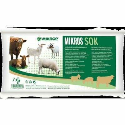 Mikros SOK pre hovädzí dobytok, ovce a kozy 1kg