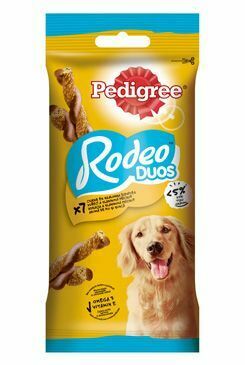 Pedigree Rodeo Duo kuracie mäso so slaninou 123g