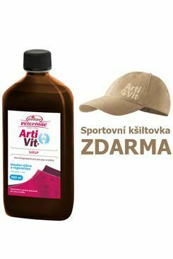 VITAR Veterinae ArtiVit sirup 500ml + uzáver béžový