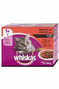 Whiskas kapsička Classic selection so zeleninou 12x100g