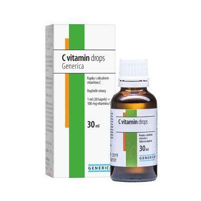 Vitamín C kvapky 30ml Generica