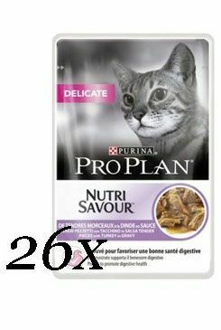 ProPlan Cat vreciek. Delicate morka 26x85g