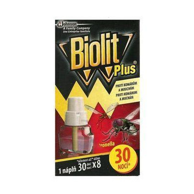 Biolit náhradná tekutá náplň proti komárom a muchám 31ml